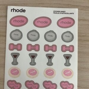 NEW RHODE Stickers